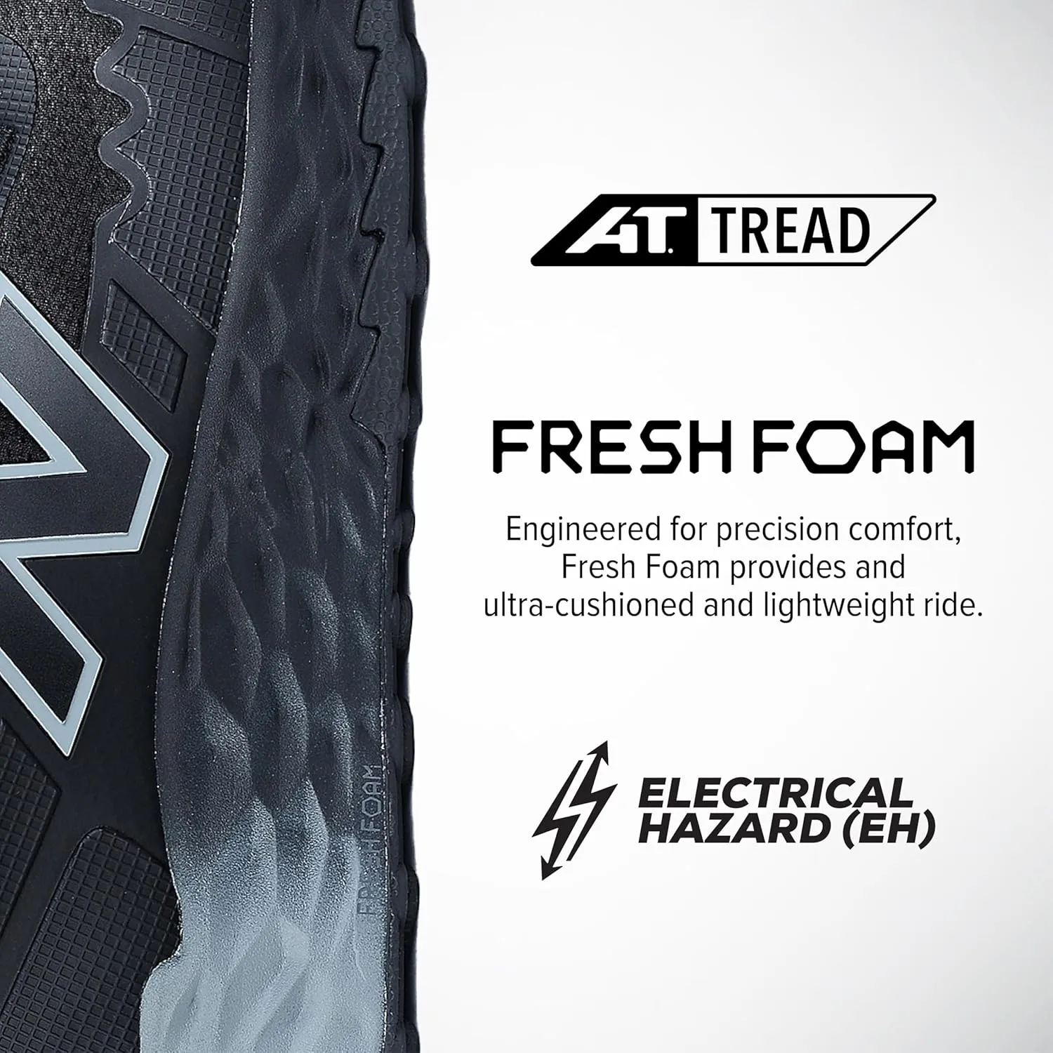 New Balance Men's Composite Toe Cremorne Fresh Foam Industrial Shoe