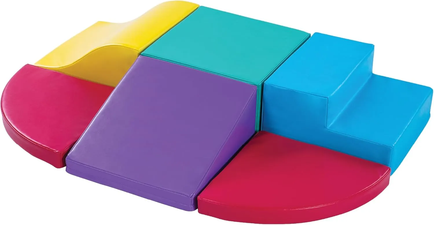 New Bounce Toddler Climbing Toys - Soft Play Set for Kids - Foam Climbing Blocks - Safe Soft Gym Equipment - Great for All Ages