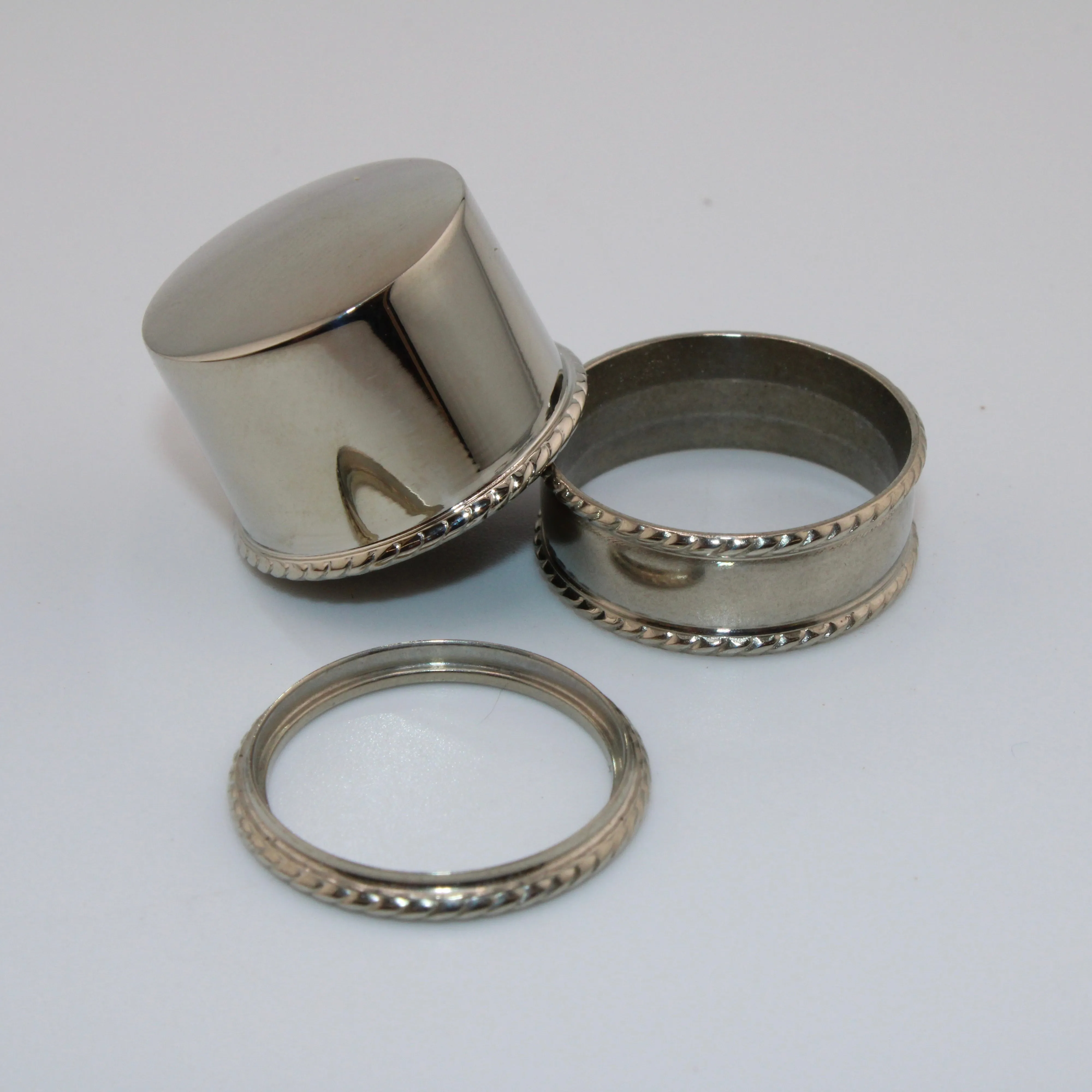 Nickel Silver Catskill Style reel seat (CRN). PFF-596