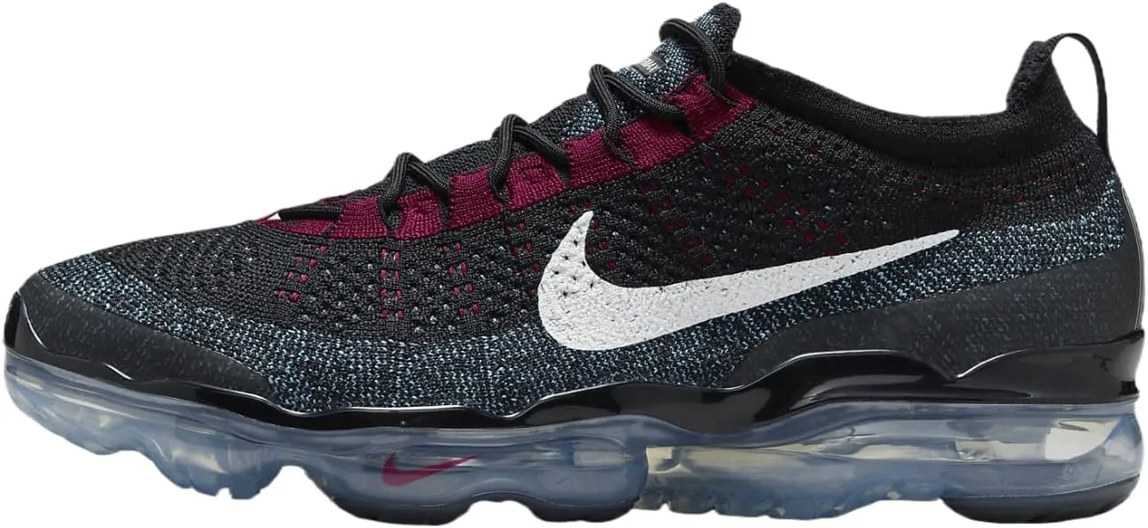 Nike Air Vapormax 2023 Flyknit Men's Shoes (DV1678-012, Black/Team Red/University Blue/White) Size 8
