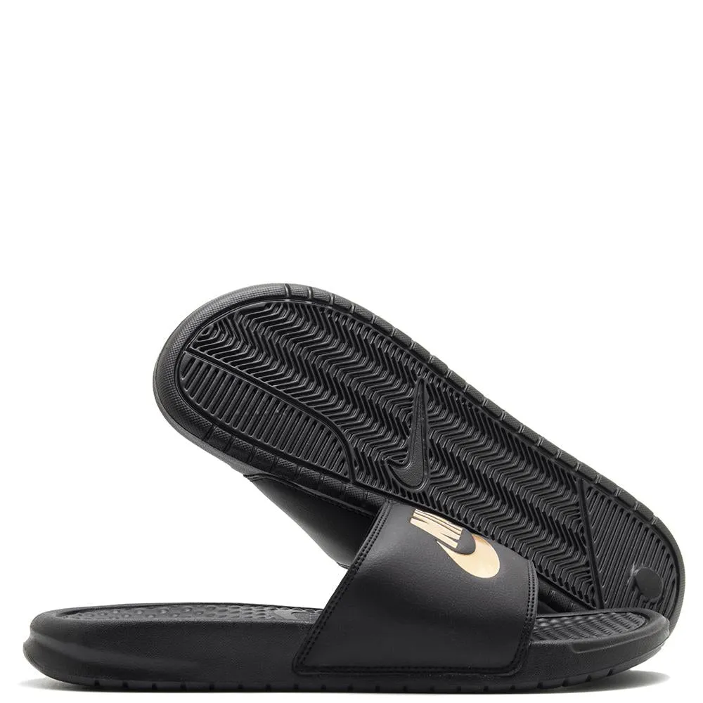 Nike Benassi JDI Slide Black / Metallic Gold