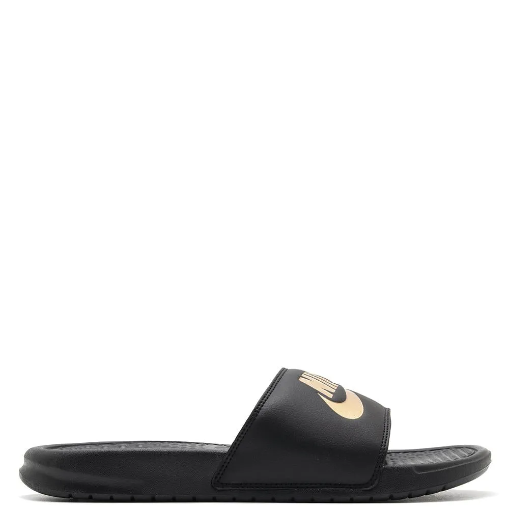 Nike Benassi JDI Slide Black / Metallic Gold