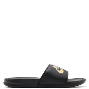 Nike Benassi JDI Slide Black / Metallic Gold
