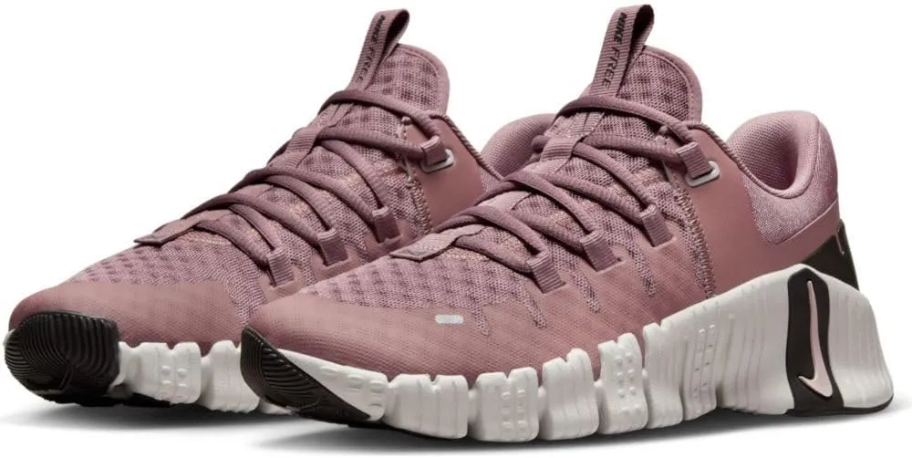 Nike Free Metcon 5 Women's Workout Shoes (DV3950-201, Smokey Mauve/Light Bone/Velvet Brown/)