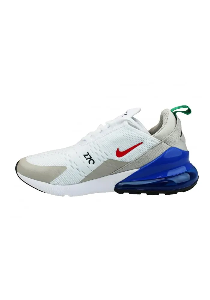 NIKE Men's Low-Top Sneaker 8 White/University Red