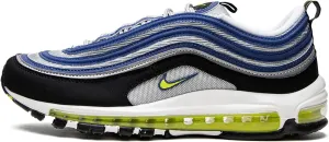 Nike Men's Low-Top Sneakers, Atlantic Blue Voltage Yellow, 4.5