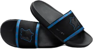 Nike Offcourt (Miami Marlins) Slide (DH6984-001, Black/Neptune Blue/Chile Red) Size 6