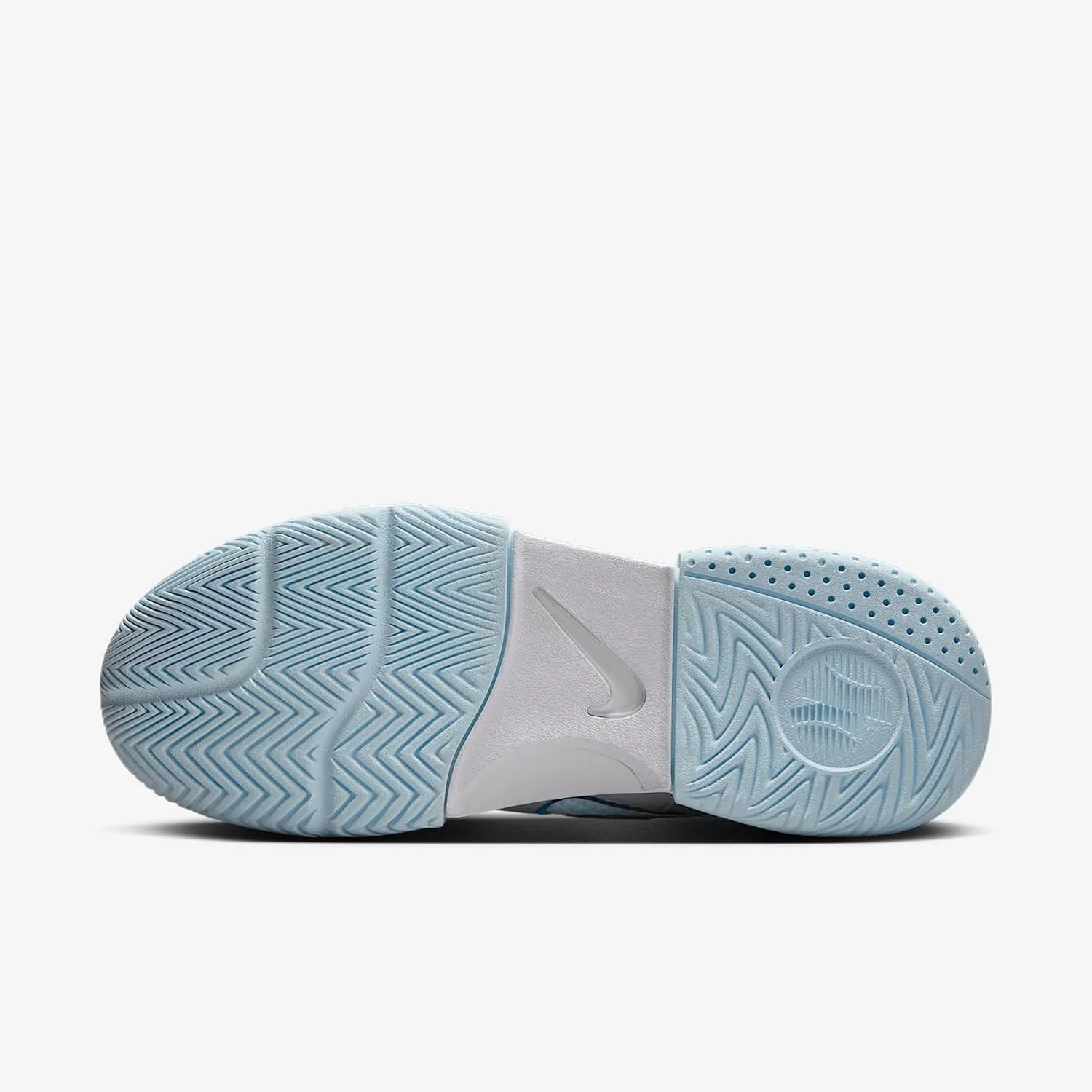 NikeCourt Lite 4 Women's Tennis Shoes (FD6575-400, Glacier Blue/White/Light Lemon Twist/Star Blue)