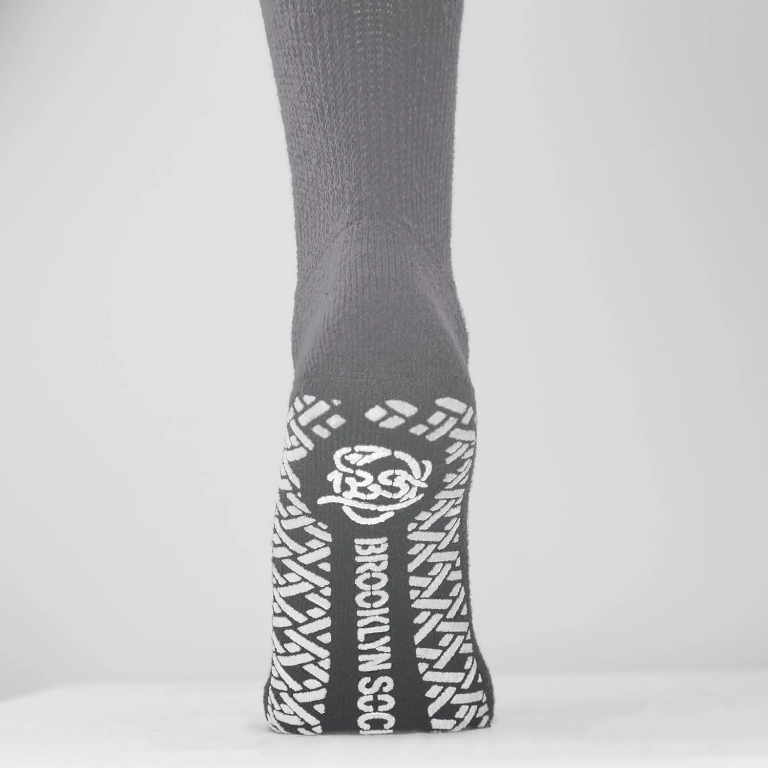 Non-Skid Cotton Diabetic Neuropathy Crew Socks, Non-Binding Traction Control Multipack