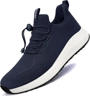 Non Slip Shoes for Men Food Service, Waterproof Work Shoes Restaurant,Slip On Resistant Sneakers, Breathable, Lightweight Walking Shoes for Kitchen and Restaurant Work Black