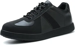 Non Slip Waterproof Work Shoes for Men Women丨Slip-On Lightweight Casual Walking Loafers