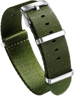 Nylon Watch Band 20mm 22mm Comfortable Watch Straps Loop Military Washable Blet for Men Watchbands