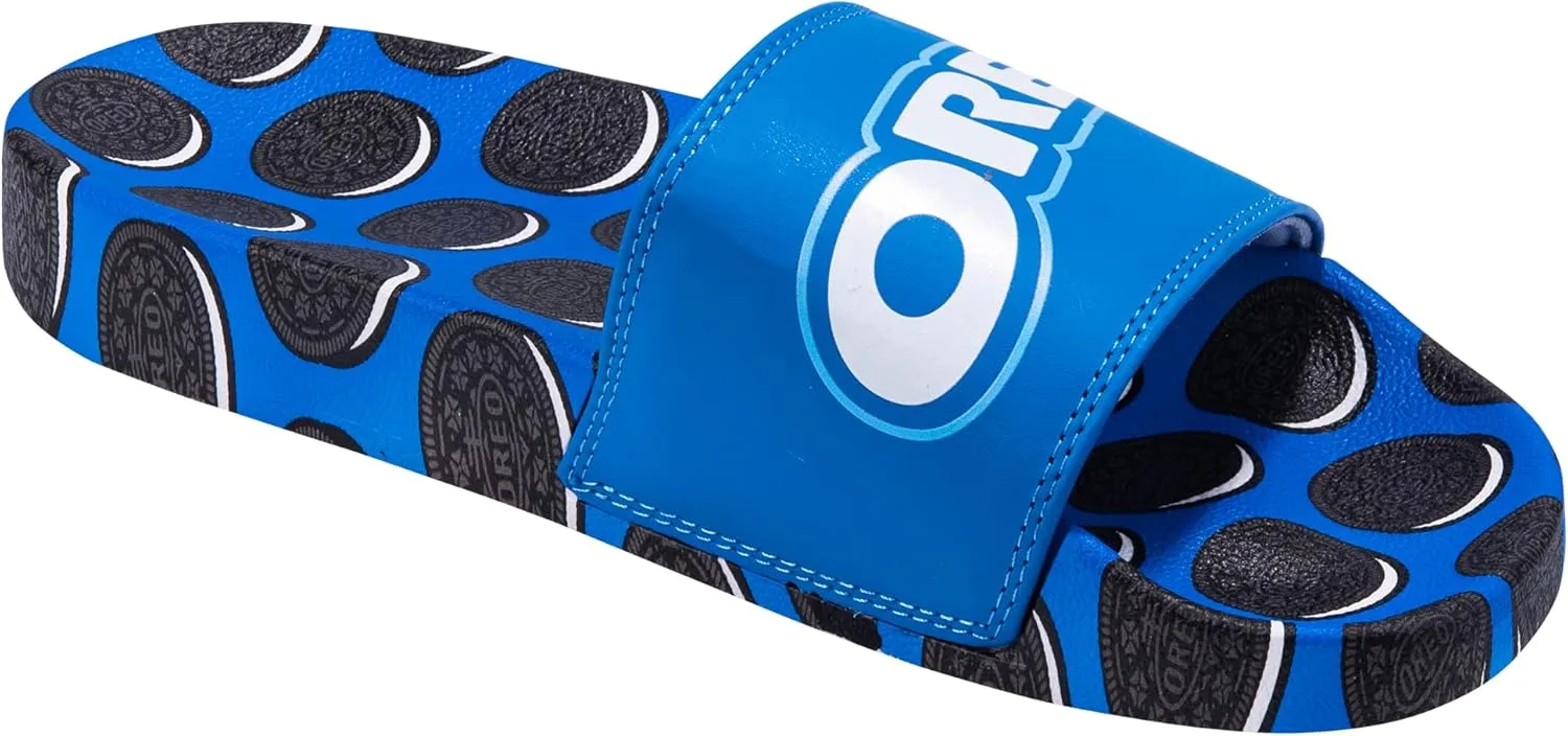 Odd Sox, Slide, Slip On Sandal, Oreo, Soft, Comfortable, Unisex