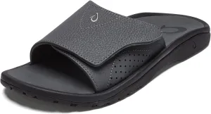 OLUKAI Nalu Slide Men's Versatile Slide Sandals, Water-Friendly & Adjustable Straps, Lightweight & Durable, All-Day Comfort & Support