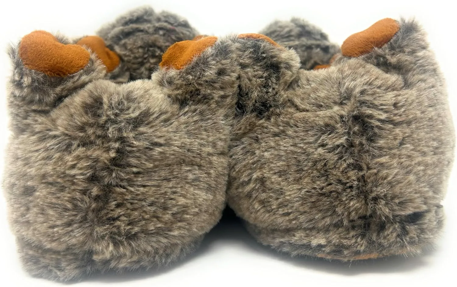 ooohyeah Kids Fuzzy Funny Animal Slippers, Cute Non-Slip Winter Warm House Shoes for Boys & Girls, Shoe Size 1-4