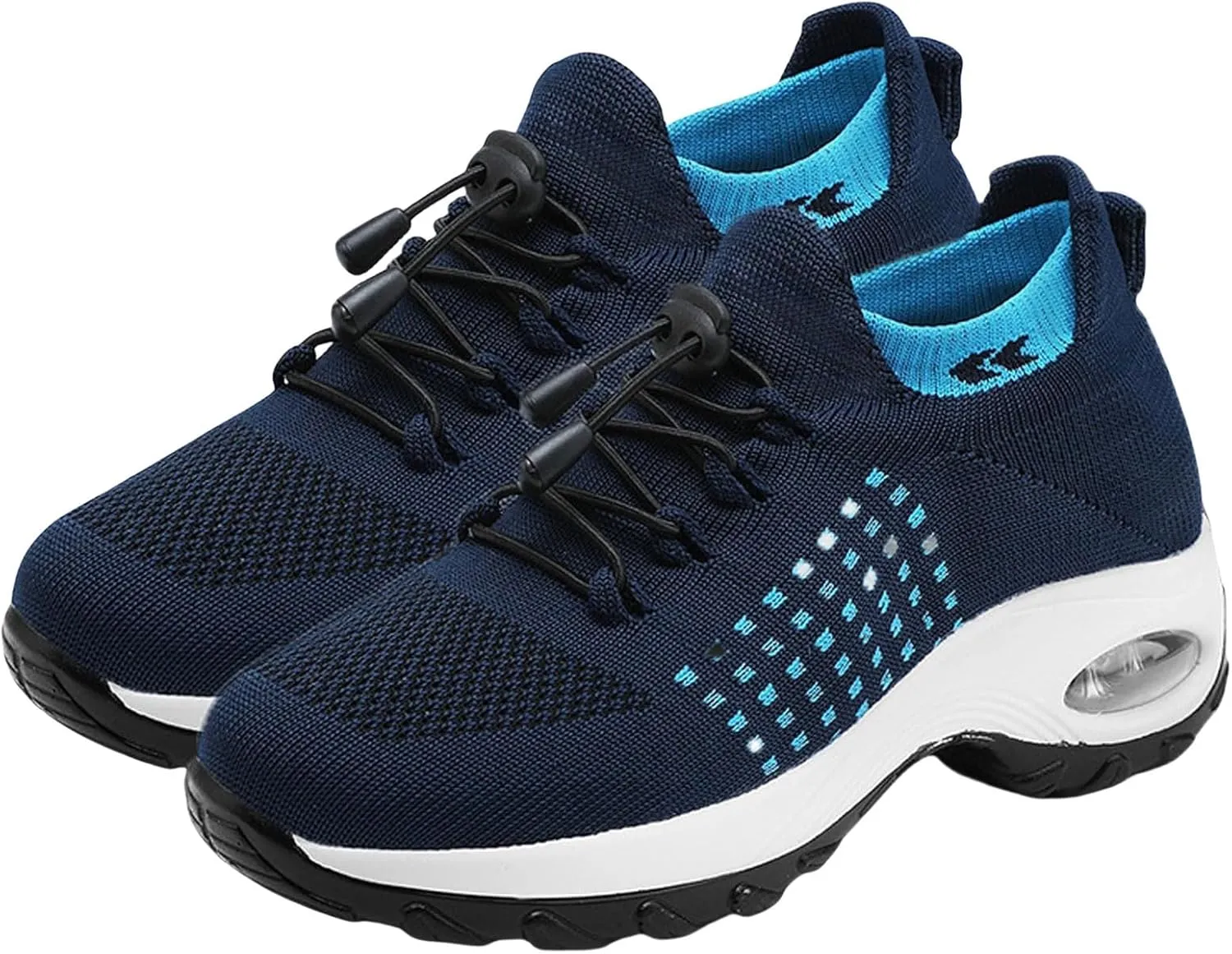 Orthopedic Sneakers for Women Slip-On Breathable Mesh Trainers Fashion Comfortwear Ortho Shoes Casual Ladies Air Cushion Athletic Shoes Lightweight Breathable Walk Shoe