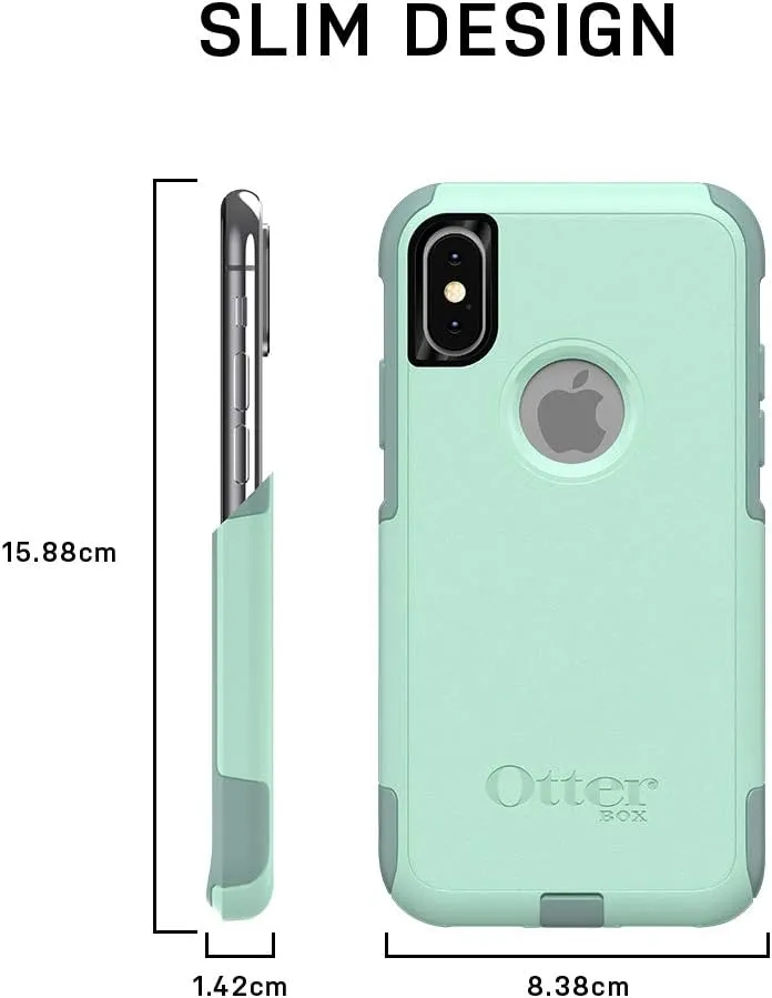 OtterBox COMMUTER SERIES Case for iPhone XR - Frustration Free Packaging - BALLET WAY (PINK SALT/BLUSH)