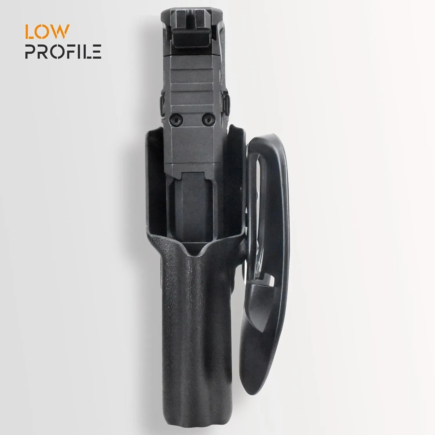 OWB Paddle Holster Fits Shadow Systems MR920L Outside The Waistband Carry Gun Holster Kydex American Made OWB with Paddle Attachment