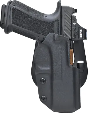 OWB Paddle Holster Fits Shadow Systems MR920L Outside The Waistband Carry Gun Holster Kydex American Made OWB with Paddle Attachment