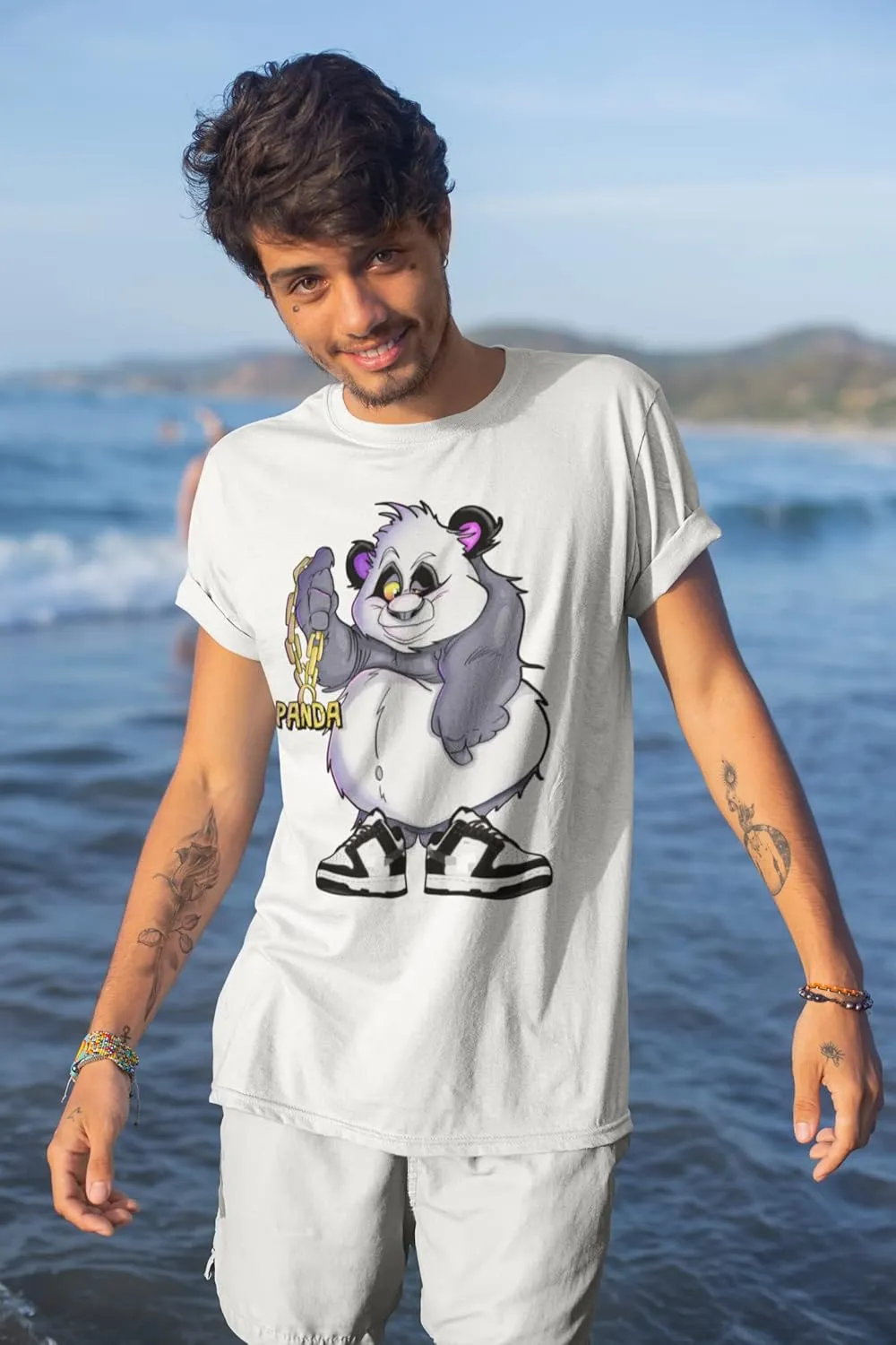 Panda Dunk Low Shirt to Match Men's Sneakers, Panda Low Dunk Tee to Match Kicks, Gift for Jordans Panda Low Tshirt