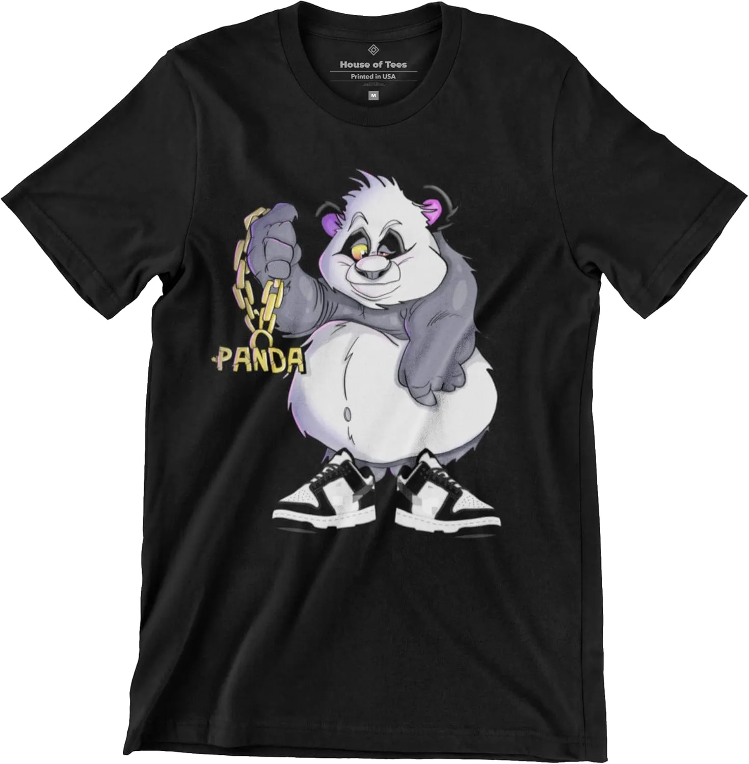 Panda Dunk Low Shirt to Match Men's Sneakers, Panda Low Dunk Tee to Match Kicks, Gift for Jordans Panda Low Tshirt