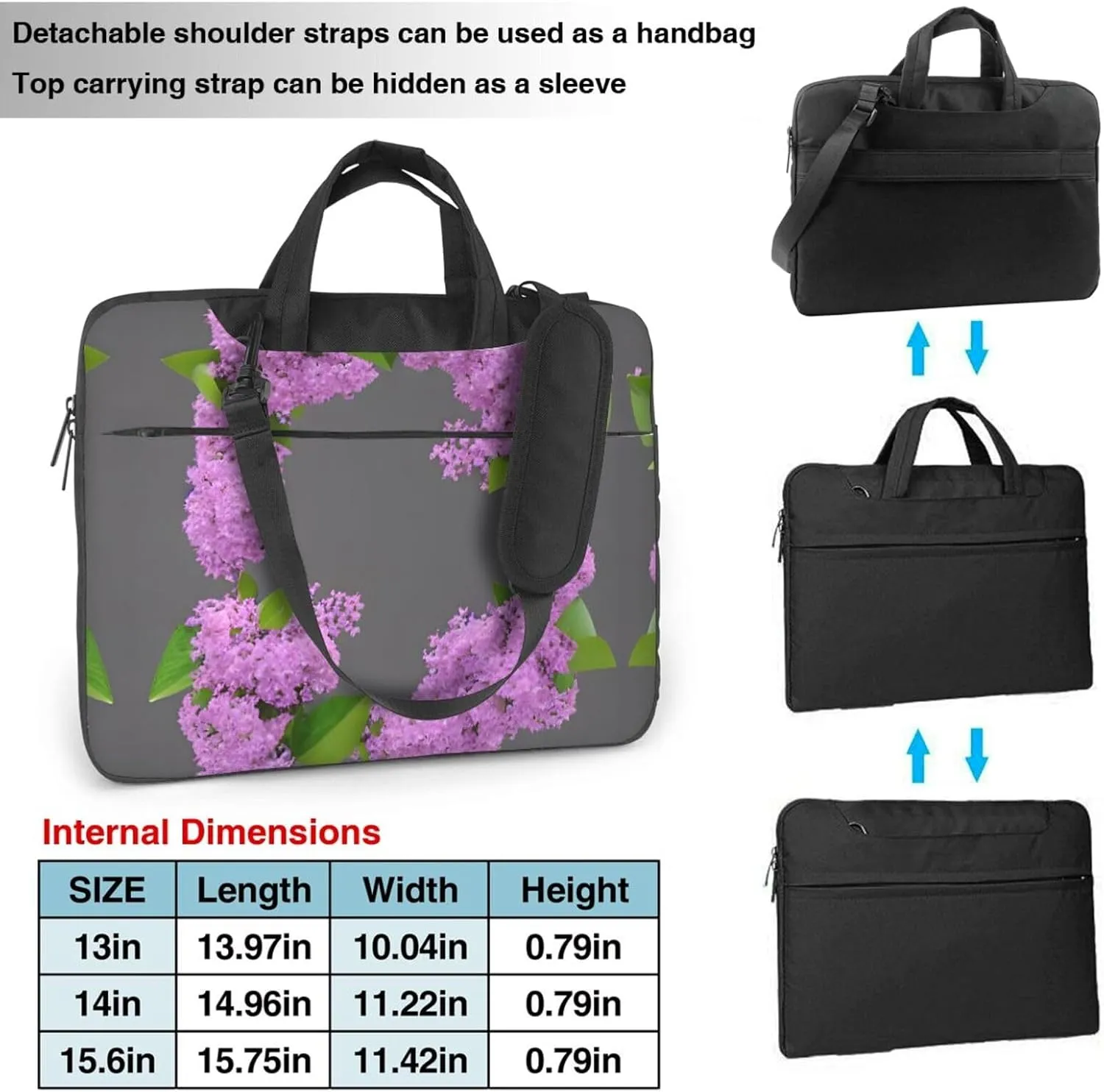 Paris Eiffel Tower Stylish And Lightweight Laptop Messenger Bag,Handbag,Briefcase,Perfect For Business Travel