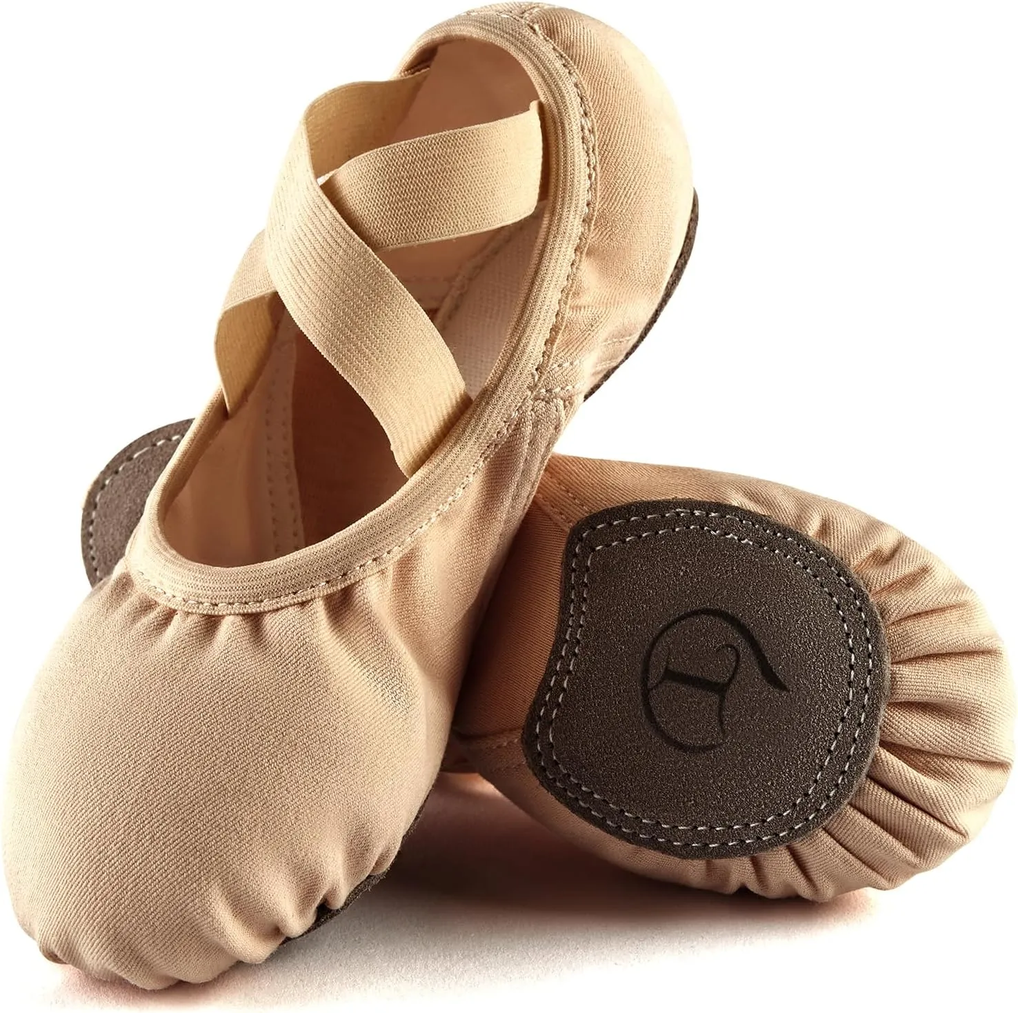 Phineein Toddler/Kid Canvas Pro Stretch Ballet Shoes - Dance Slipper for Kids Yoga Shoes