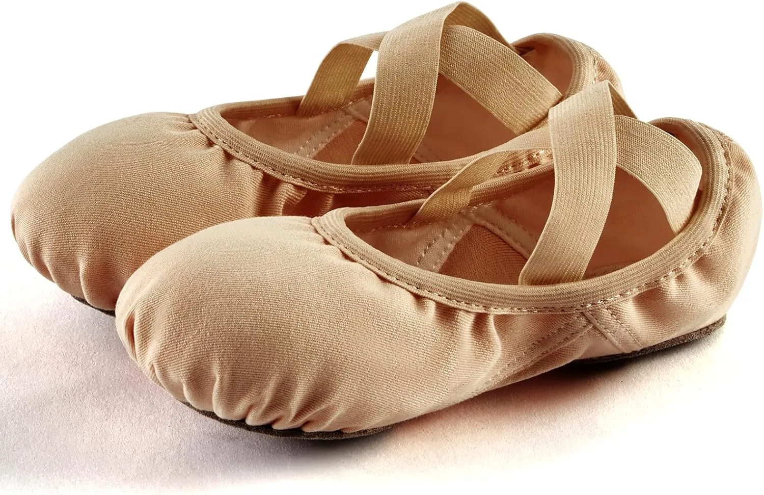 Phineein Toddler/Kid Canvas Pro Stretch Ballet Shoes - Dance Slipper for Kids Yoga Shoes