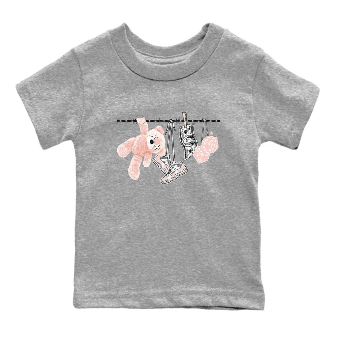 Pink Multi-buy offer Jordan Kids Legend Air Price-reduced Clothesline SNRT - Sneaker Tees 11