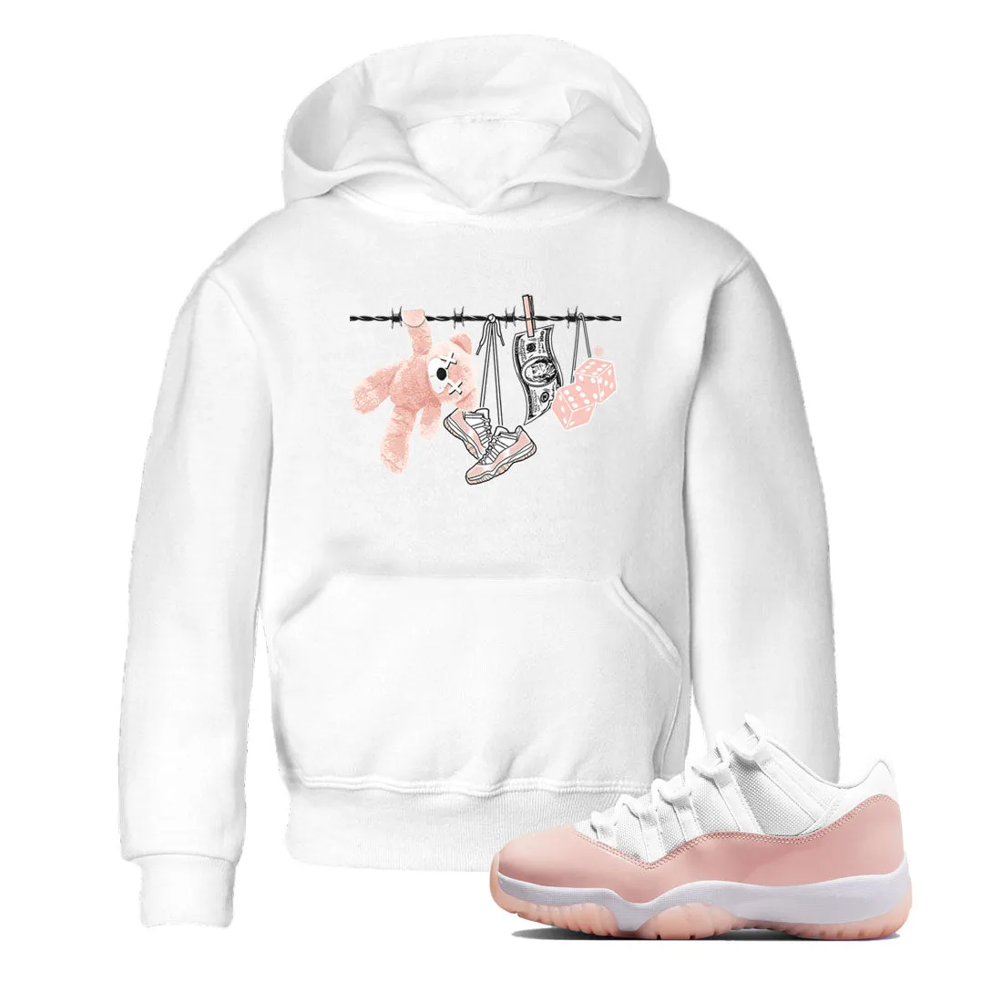 Pink Multi-buy offer Jordan Kids Legend Air Price-reduced Clothesline SNRT - Sneaker Tees 11