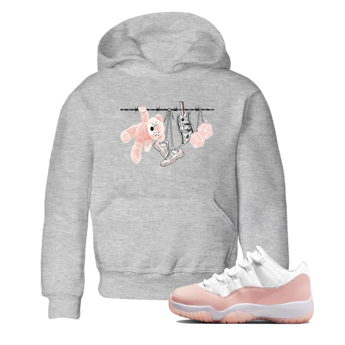 Pink Multi-buy offer Jordan Kids Legend Air Price-reduced Clothesline SNRT - Sneaker Tees 11