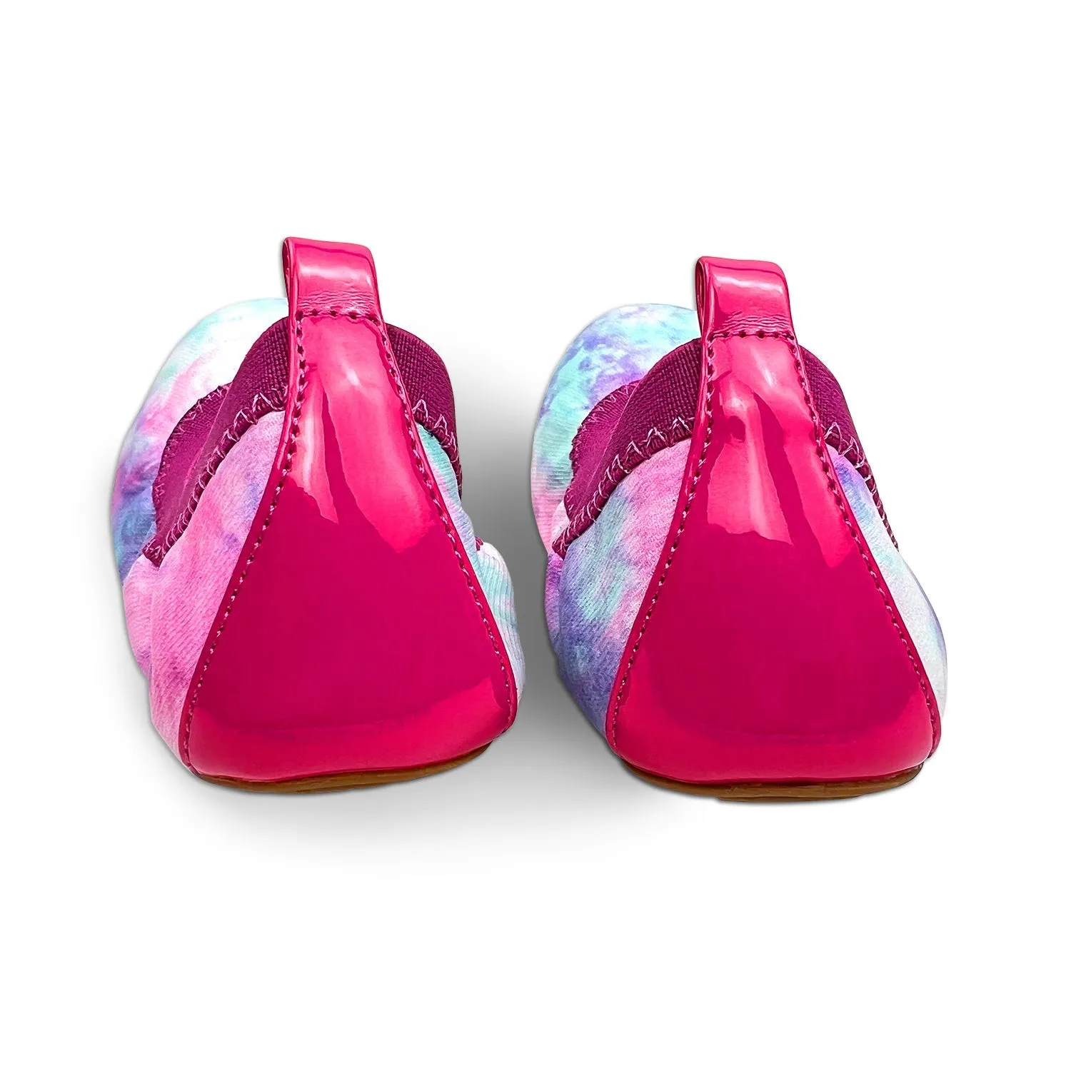 PINK TIE DYE BALLET FLAT