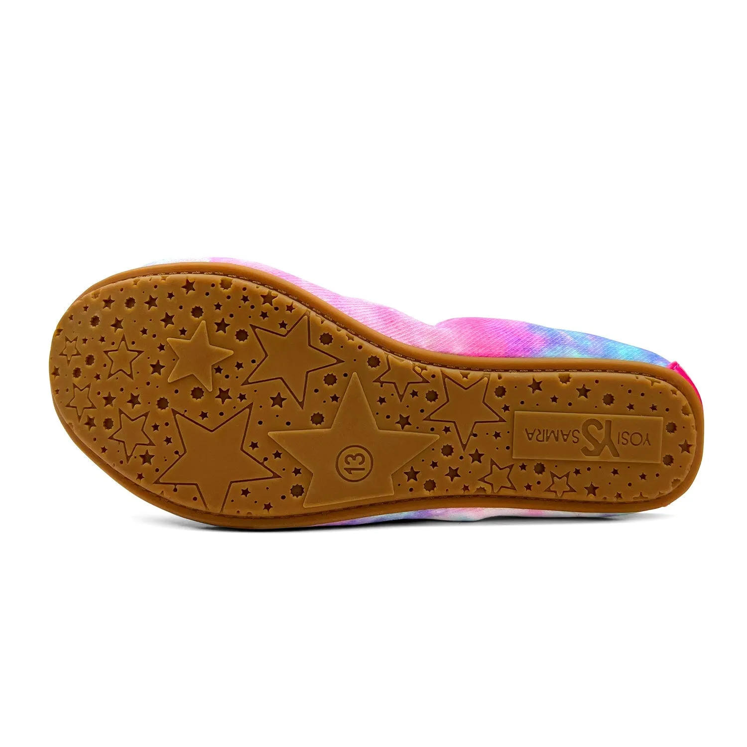 PINK TIE DYE BALLET FLAT