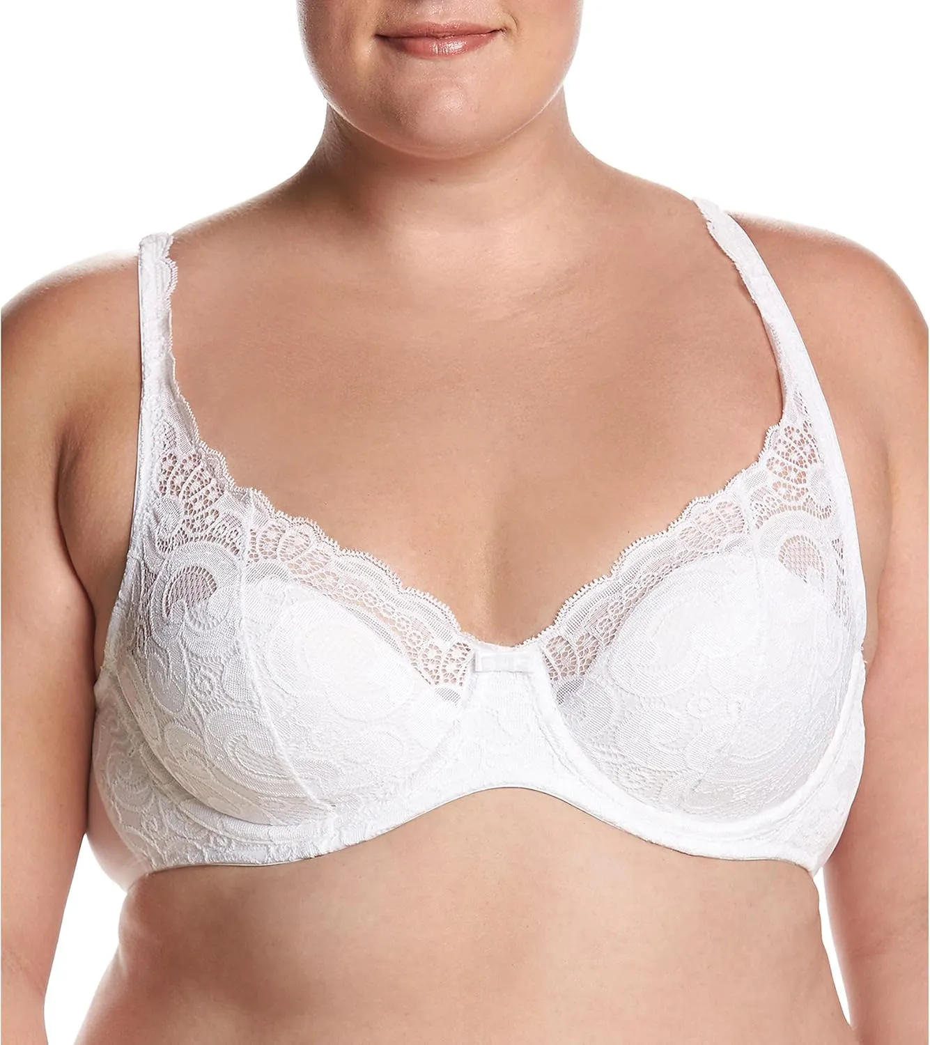 Playtex Women's Love My Curves Thin Foam W/Lace Underwire