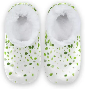 Poeticcity Unisex Fuzzy House Slippers, Warm Fur Lining Shoes, Non-Slip Memory Foam Slippers M-XXL