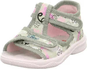 Polly Girls' Slippers, Light green 7500, 26 EU Weit