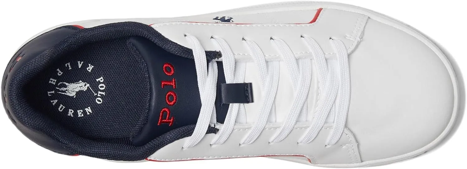 POLO RALPH LAUREN Unisex-Child Heritage Court Iii (Big Kid) Sneaker