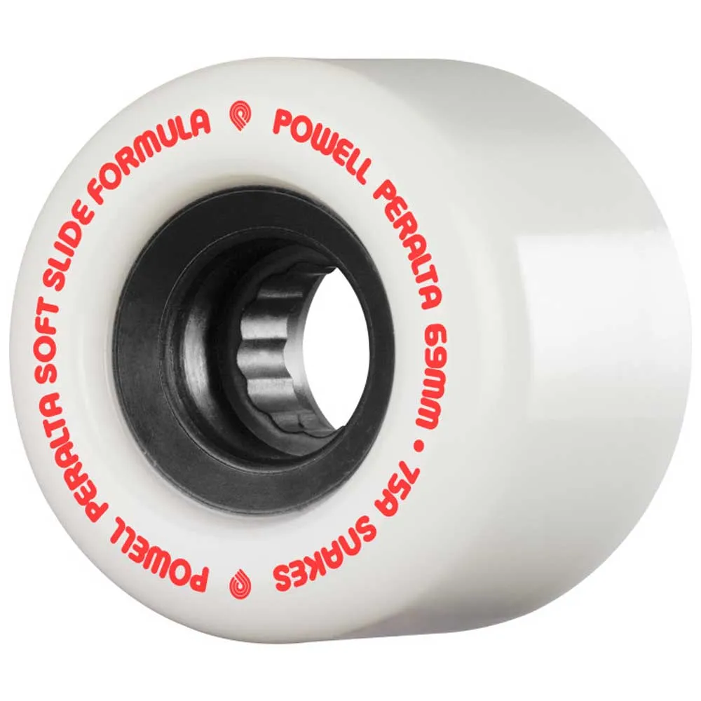 Powell Peralta Wheels Snakes White 69mm75A