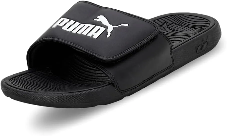 PUMA Men's Cool Cat 2.0 Hook and Loop Slide Sandal