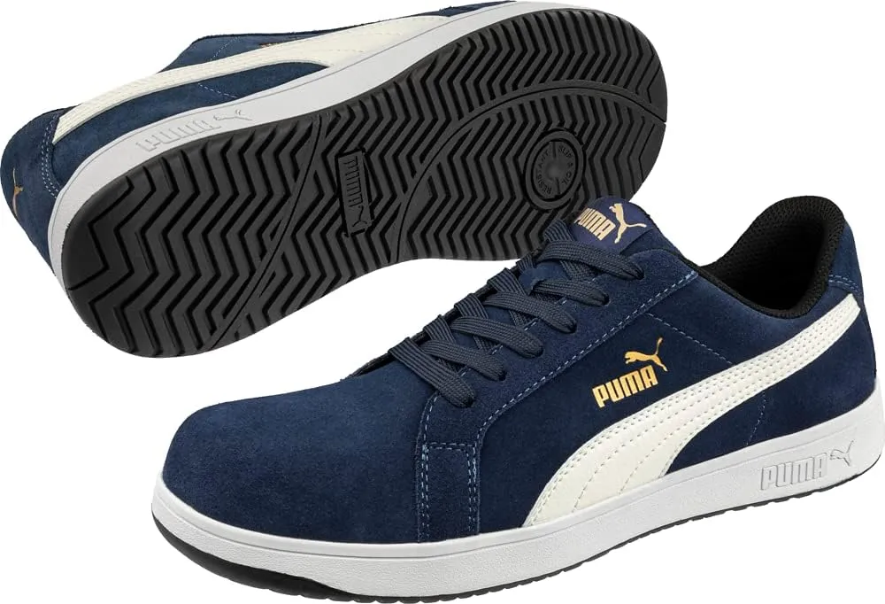 PUMA Men's Iconic Black Eh Industrial Shoe