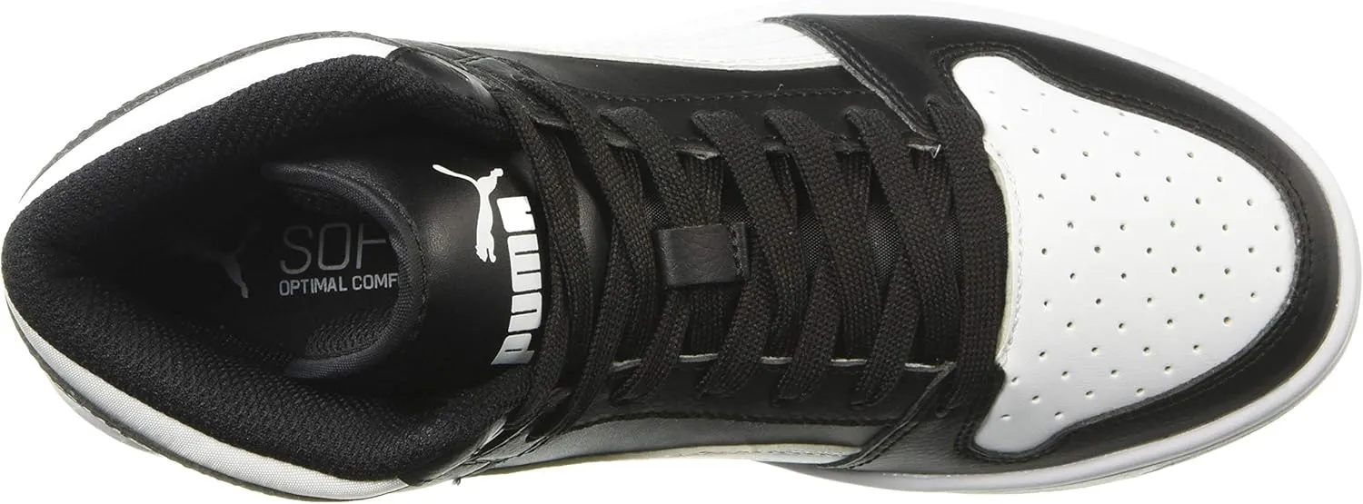 PUMA Unisex-Child Rebound Layup Mid Sneaker