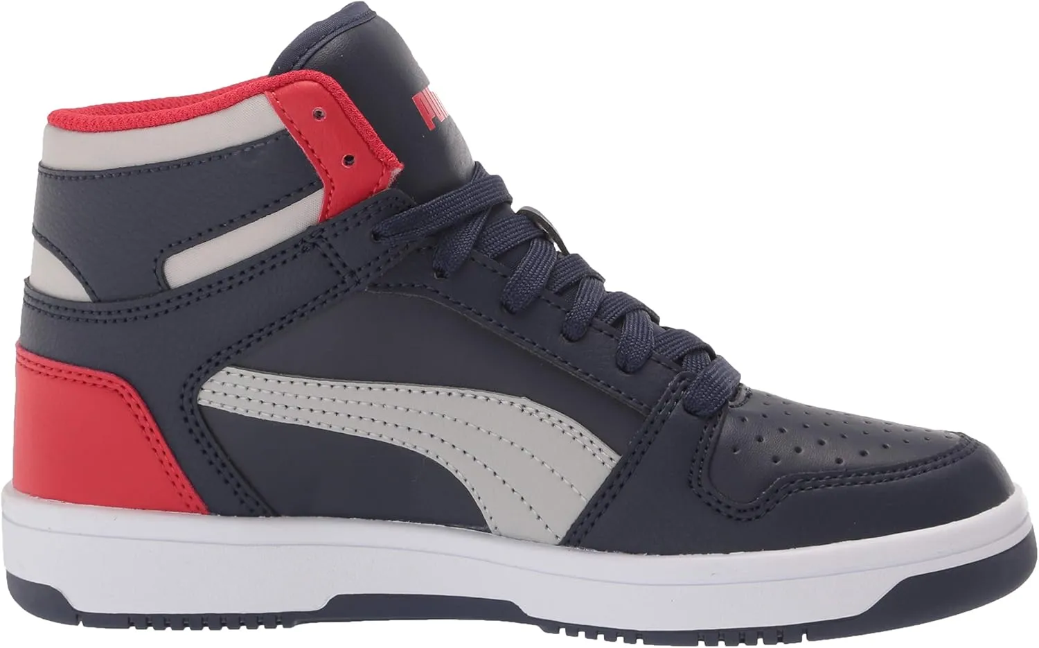 PUMA Unisex-Child Rebound Layup Mid Sneaker