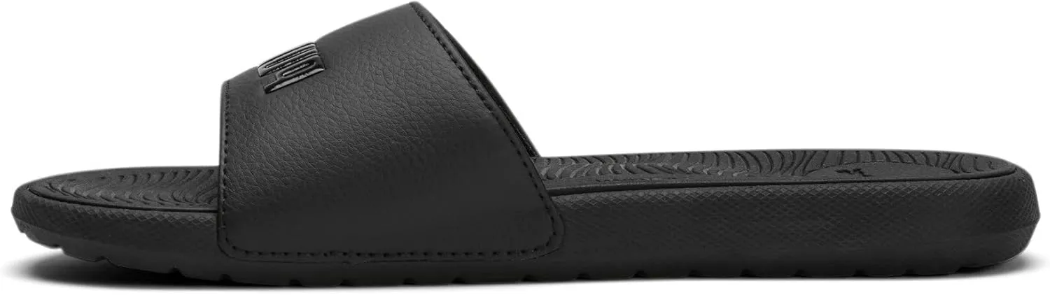 PUMA Women's COOL CAT 2.0 Slide Sandals, Puma Black-Puma Black, 9