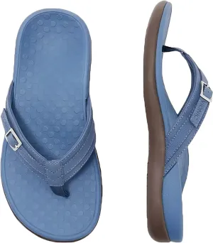 Pylera Orthopaedic Summer Sandals, Soft Bottom Massage Wedge Slide Flip Flops with Arch Support Orthopedic Sandals