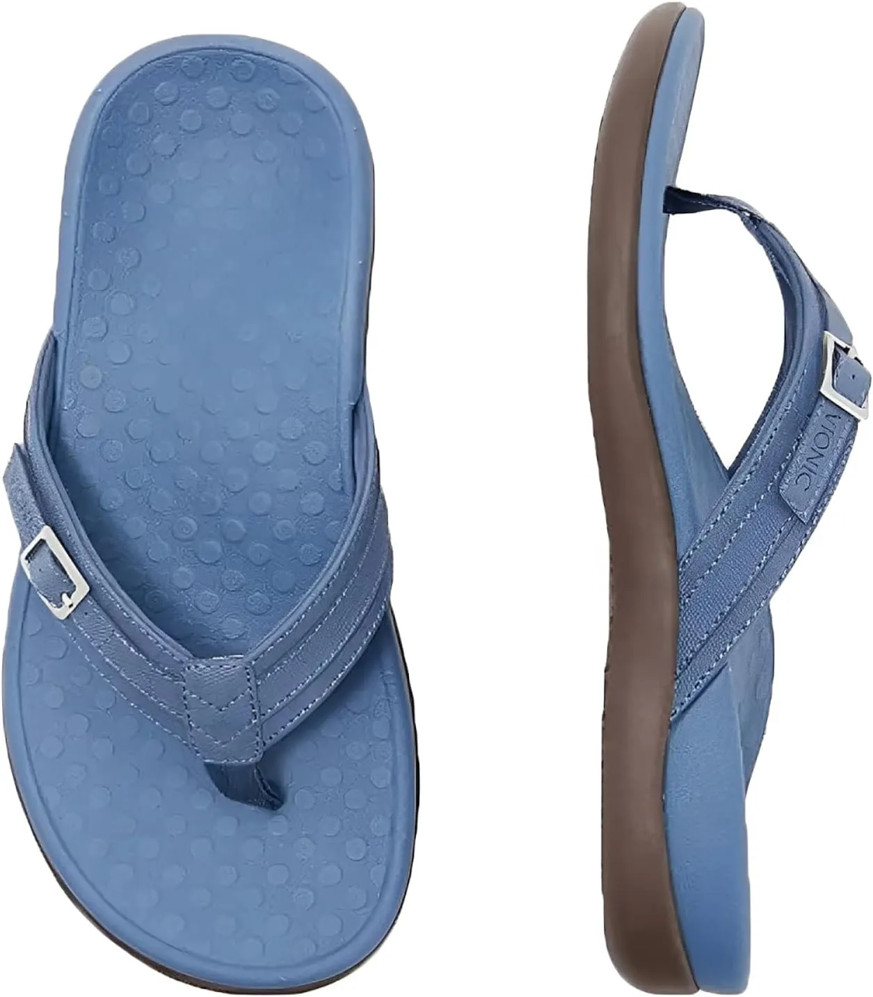 Pylera Orthopaedic Summer Sandals, Soft Bottom Massage Wedge Slide Flip Flops with Arch Support Orthopedic Sandals