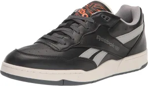 Reebok Unisex BB 4000 II Sneaker, Core Black/Chalk/Pure Grey, 8 US Men