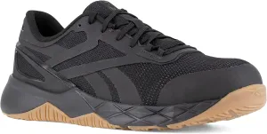 Reebok Work Men's RB3317 Nanoflex TR Work Construction Shoe Black Safety, 7.5