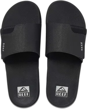 REEF Fanning Slide Men's Bottle Opener Sandal, Arch Support, Durable Outsole, Water Friendly