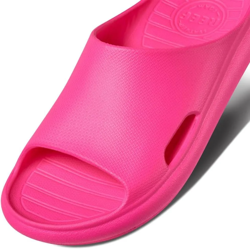 REEF Kids' Rio Slide Sandal, Super Soft Molded EVA Footbed, Lightweight, Water Friendly