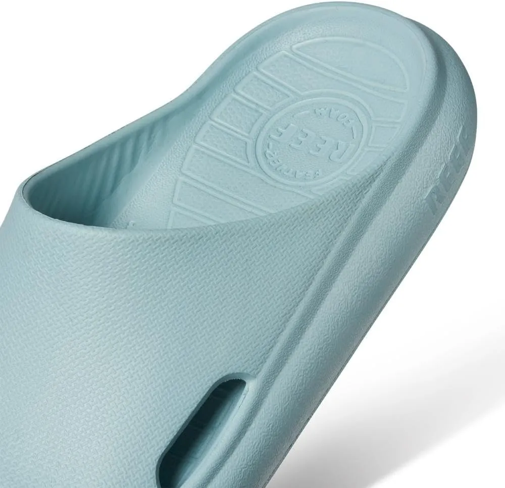 REEF Kids' Rio Slide Sandal, Super Soft Molded EVA Footbed, Lightweight, Water Friendly